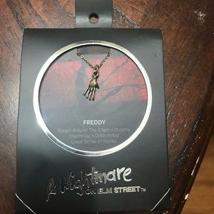 2/$20 Nightmare on Elm Street Freddy Claw Necklace